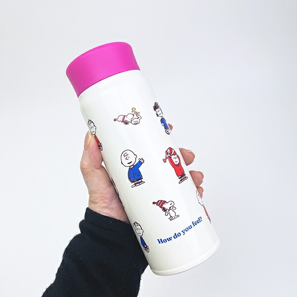 スヌーピー ステンレスボトル BEANIE 水筒 ランチ SNOOPY