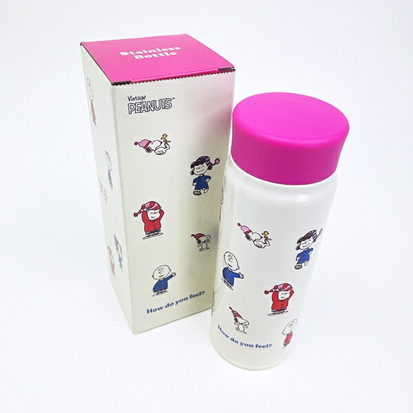 スヌーピー ステンレスボトル BEANIE 水筒 ランチ SNOOPY
