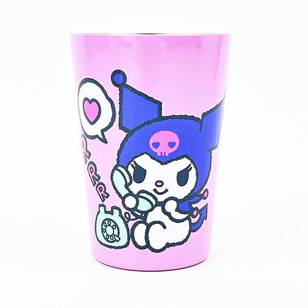 サンリオ クロミ ステンレスタンブラー (ピンク) コップ Sanrio