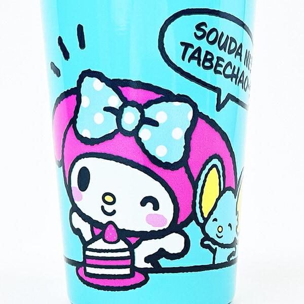 サンリオ マイメロディ ステンレスタンブラー (ブルー) コップ Sanrio