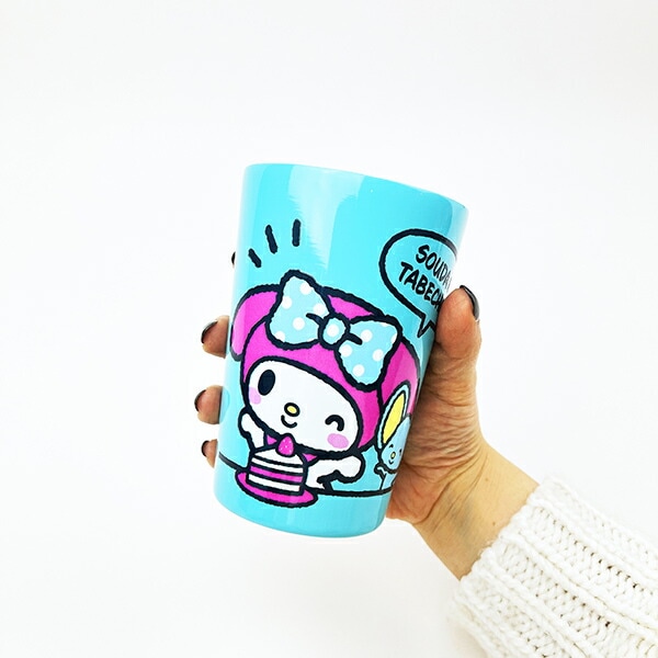 サンリオ マイメロディ ステンレスタンブラー (ブルー) コップ Sanrio