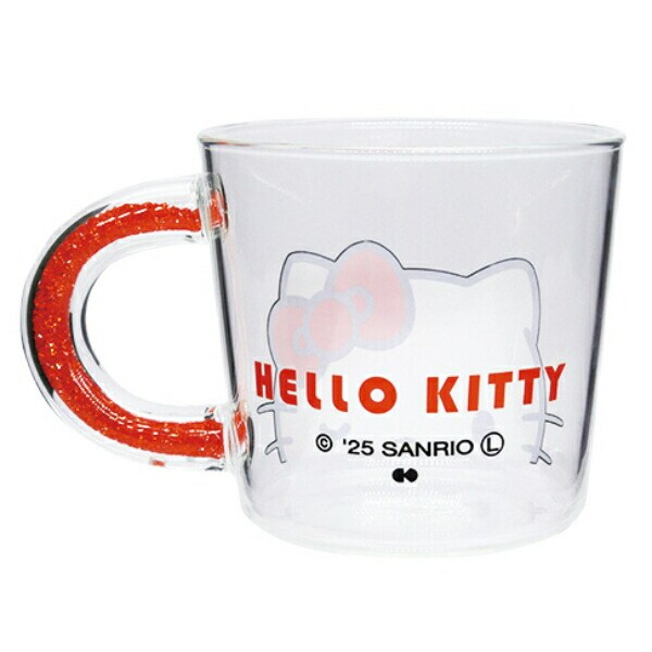 サンリオ ハローキティ ビーズインハンドルマグカップ コップ Sanrio