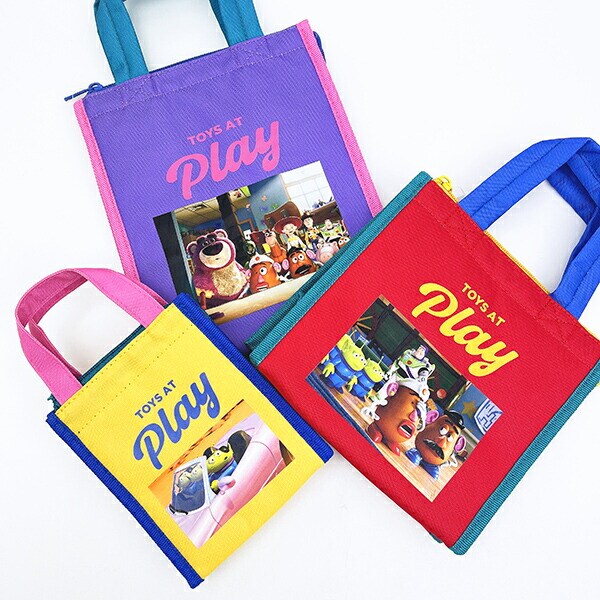 ディズニー トイストーリー スクエアランチバッグ(SS) TOY STORY お弁当 Disney