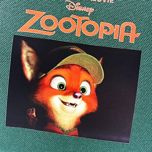 ディズニー ズートピア ランチバッグスクエア(SS) グリーン Disney