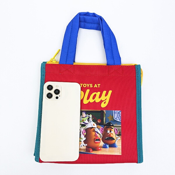 ディズニー トイストーリー スクエアランチバッグ(S) TOY STORY お弁当 Disney