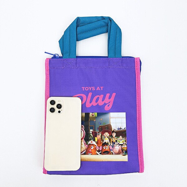 ディズニー トイストーリー スクエアランチバッグ(M) TOY STORY お弁当 Disney