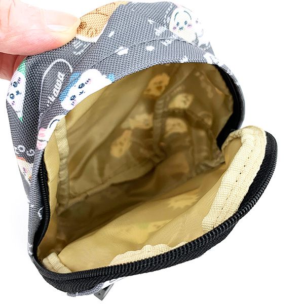 ちいかわ BACKPACK ペンケース チャコールグレー  OUTDOOR アウトドア