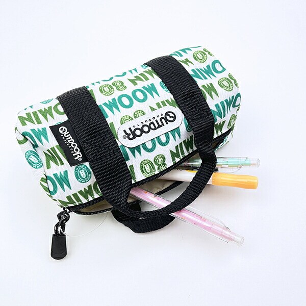 ムーミン ロゴ ペンケース ボストン OUTDOOR PRODUCTS ポーチ MOOMIN