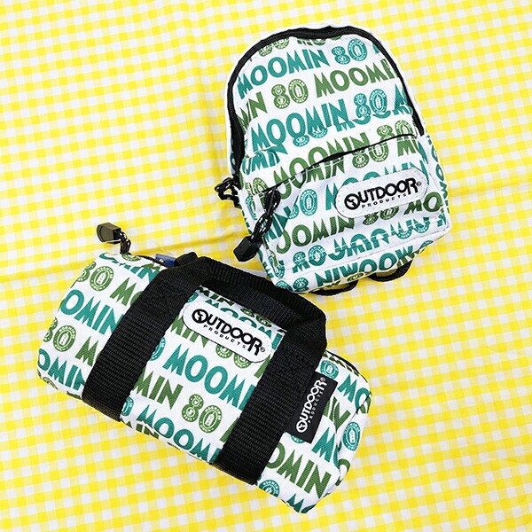ムーミン ロゴ ペンケース ボストン OUTDOOR PRODUCTS ポーチ MOOMIN