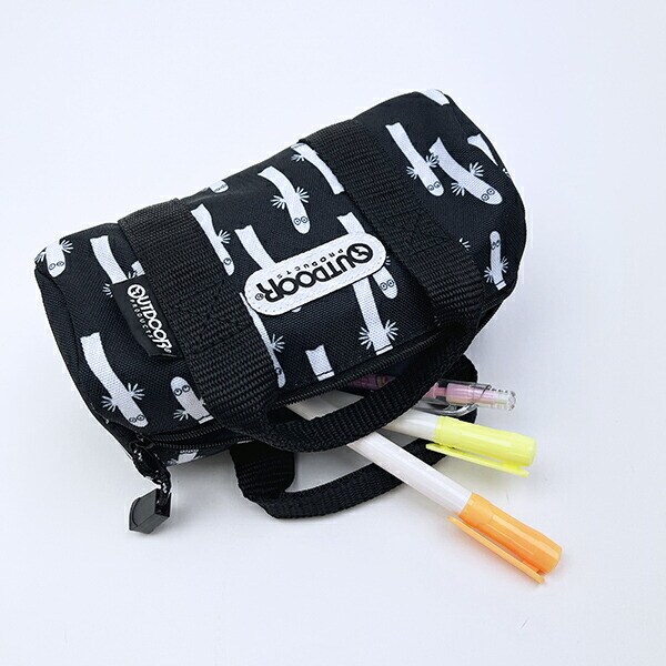 ムーミン ニョロニョロ ペンケース ボストン OUTDOOR PRODUCTS ポーチ MOOMIN