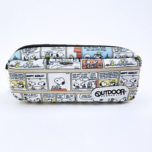 スヌーピー コミック ペンケース OUTDOOR PRODUCTS ポーチ SNOOPY