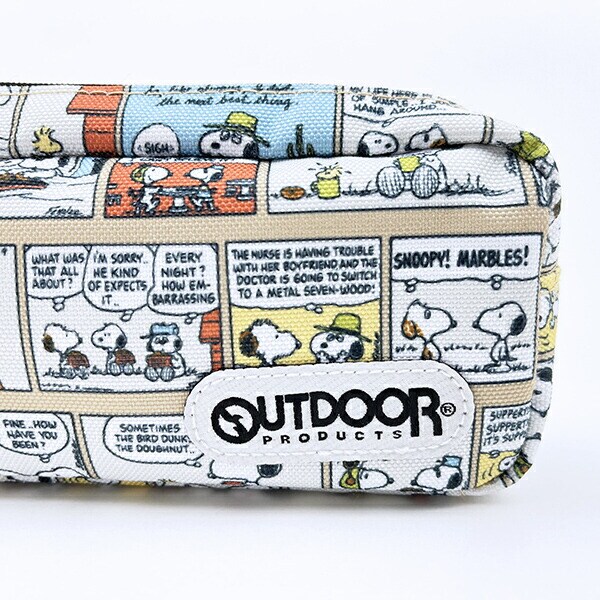 スヌーピー コミック ペンケース OUTDOOR PRODUCTS ポーチ SNOOPY
