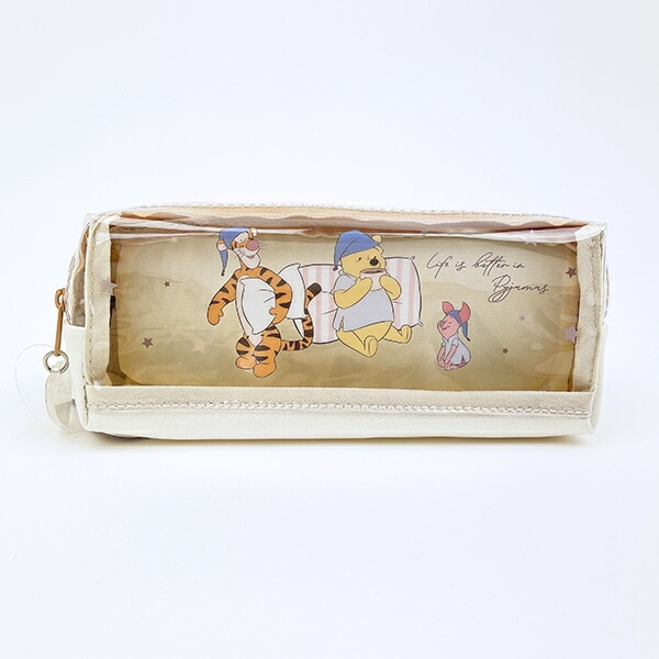 ディズニー くまのプーさん Wファスナーペンケース 文具 スクール Disney