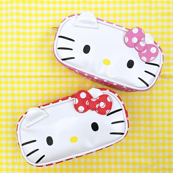 サンリオ ハローキティ ペンケース レッド  Sanrio