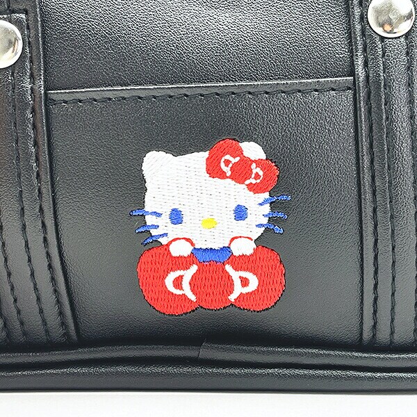 サンリオ ハローキティ スクバ風ペンケース 文具 ブラック sanrio