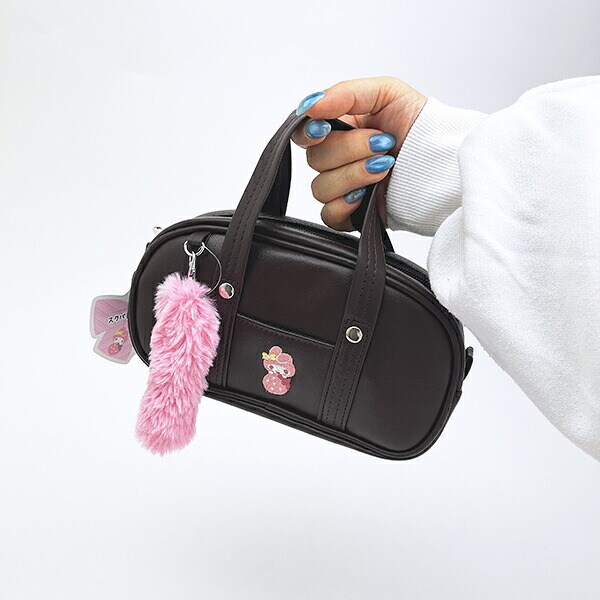 サンリオ マイメロディ スクバ風ペンケース 文具 ブラウン sanrio