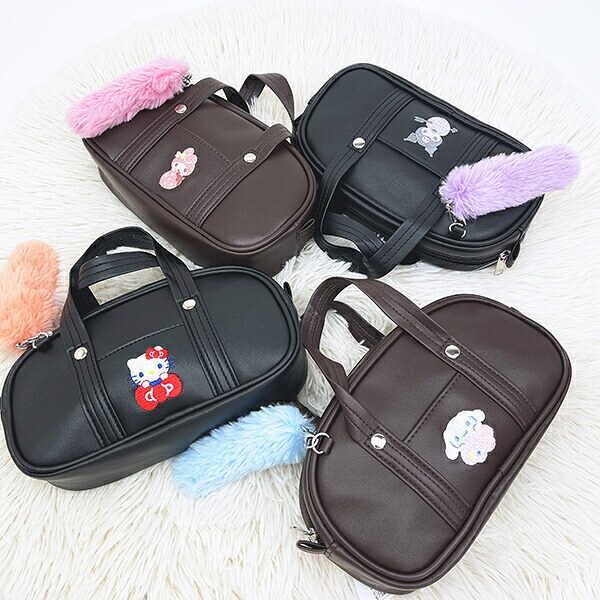 サンリオ マイメロディ スクバ風ペンケース 文具 ブラウン sanrio