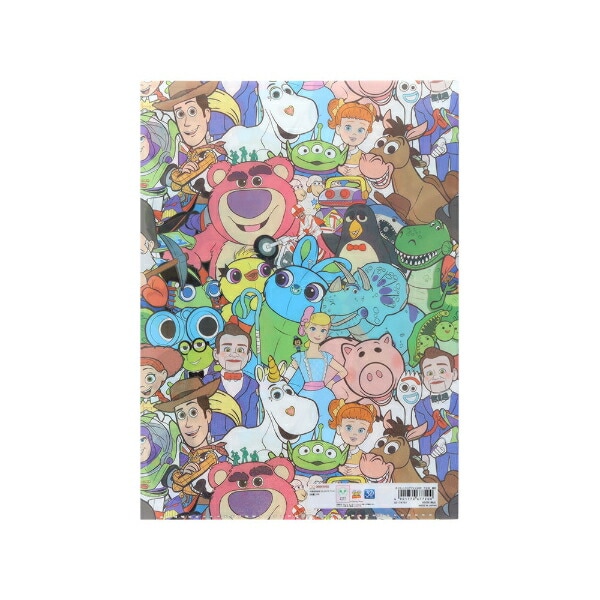 ディズニー トイストーリー 30th ダイカットクリアファイル5P 集合 文具 日本製 Disney