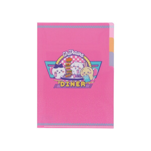 ちいかわ ランチ 3P A5クリアファイル 文具 日本製