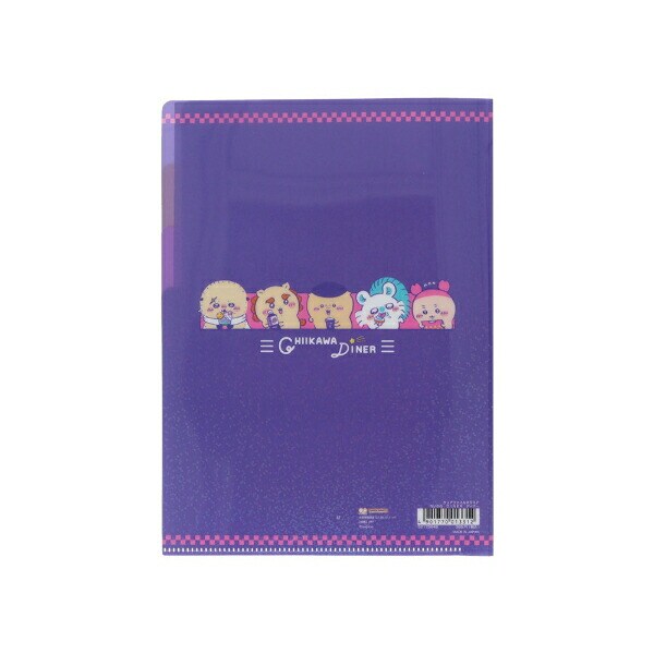 ちいかわ ディナー 3P A5クリアファイル  文具 日本製