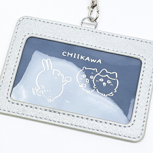 ちいかわ うさぎ カードホルダー 草むしり検定2級 定期入れ