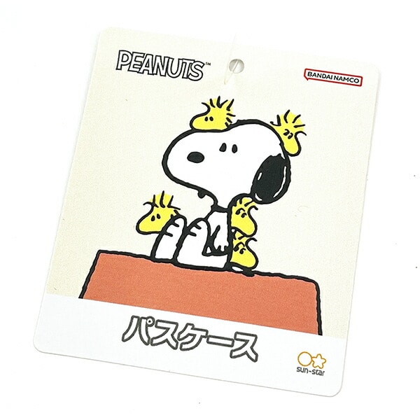 スヌーピー パスケース (スヌーピー＆ウッドストック) 定期入れ SNOOPY