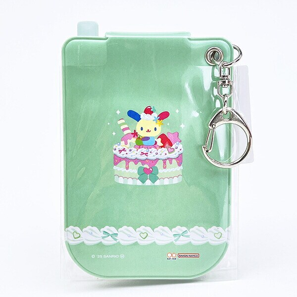 サンリオ ウサハナ Ｙ2Ｋホイップ パスケース 定期入れ ICカードケース グリーン sanrio