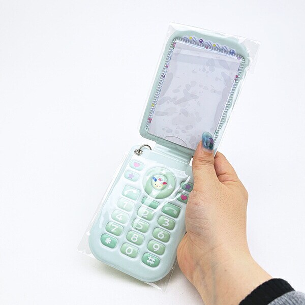 サンリオ ウサハナ Ｙ2Ｋホイップ パスケース 定期入れ ICカードケース グリーン sanrio