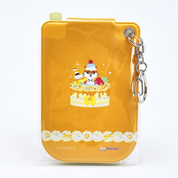 サンリオ コロコロクリリン Ｙ2Ｋホイップ パスケース 定期入れ ICカードケース オレンジ sanrio