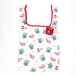 ディズニー トイストーリー カラビナ付エコバッグ レッド マイバッグ Disney