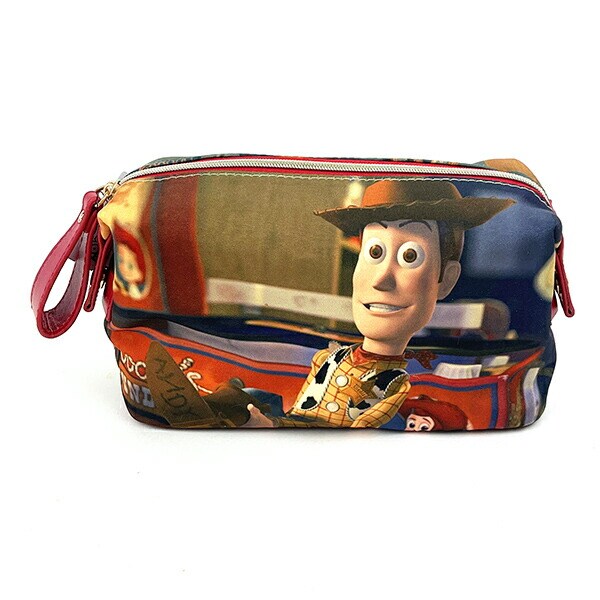 ディズニー ピクサー PIXER 映画シーンポーチ トイ・ストーリー A柄 レッド