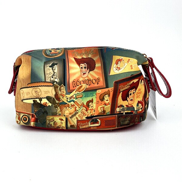 ディズニー ピクサー PIXER 映画シーンポーチ トイ・ストーリー Ａ柄 レッド