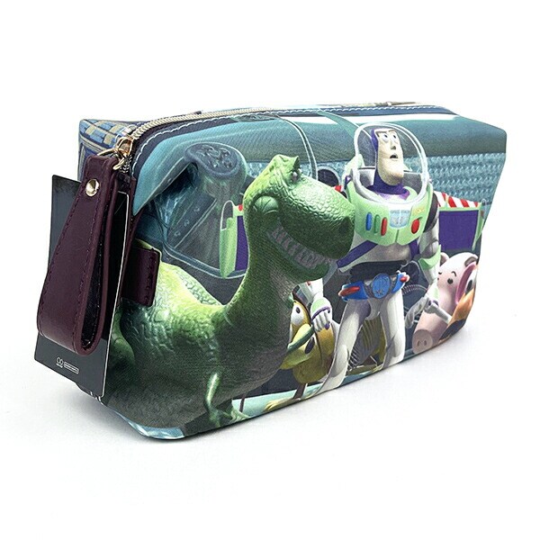 ディズニー ピクサー PIXER 映画シーンポーチ トイ・ストーリー C柄 ブラウン