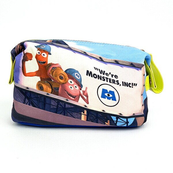 ディズニー ピクサー PIXER 映画シーンポーチ モンスターズ・インク A柄  グリーン