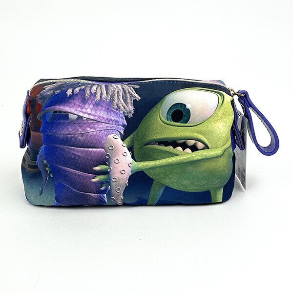 ディズニー ピクサー PIXER 映画シーンポーチ モンスターズ・インク Ｂ柄  パープル