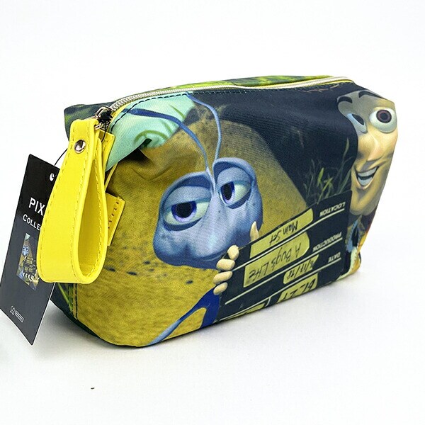 ディズニー ピクサー PIXER 映画シーンポーチ バグズ・ライフ  イエロー