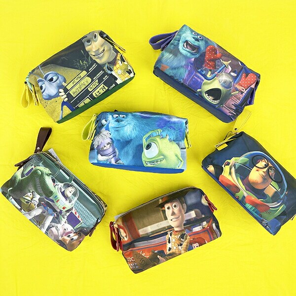 ディズニー ピクサー PIXER 映画シーンポーチ バグズ・ライフ  イエロー