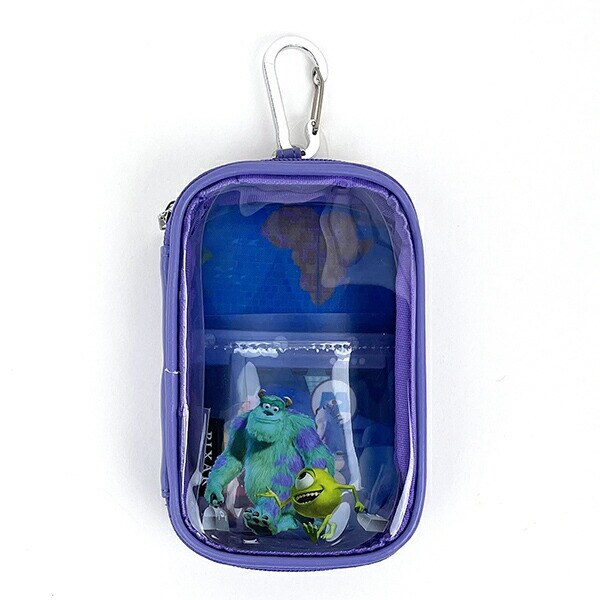 ディズニー ピクサー PIXER モンスターズ・インク キャリーポーチ パープル