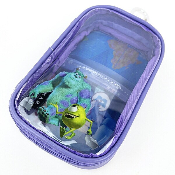 ディズニー ピクサー PIXER モンスターズ・インク キャリーポーチ パープル