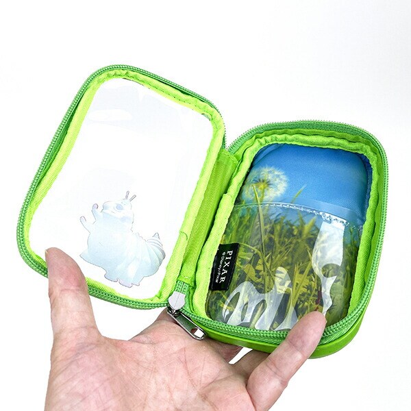 ディズニー ピクサー PIXER バグズ・ライフ キャリーポーチ グリーン