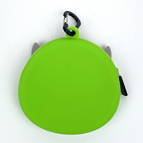 ディズニー ピクサー PIXER モンスターズ・インク カラビナ付シリコンポーチ マイク グリーン