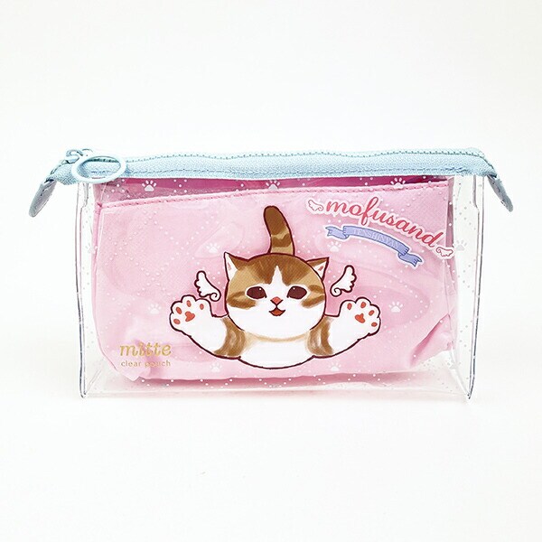 モフサンド mofusand 天使にゃん クリアポーチマチ