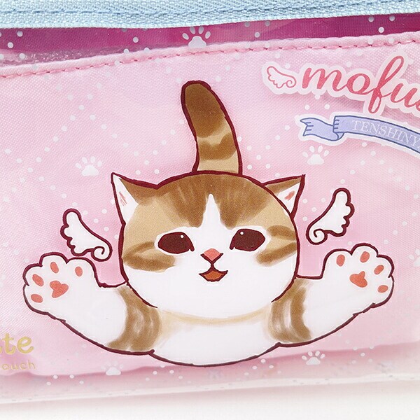 モフサンド mofusand 天使にゃん クリアポーチマチ