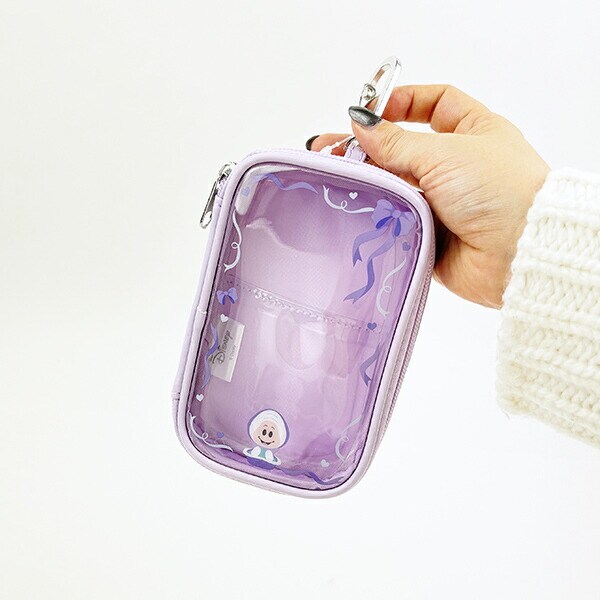 ディズニー ヤングオイスター キャリーポーチ パープル 推し活 Disney