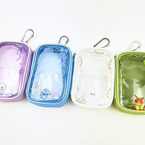 ディズニー ヤングオイスター キャリーポーチ パープル 推し活 Disney