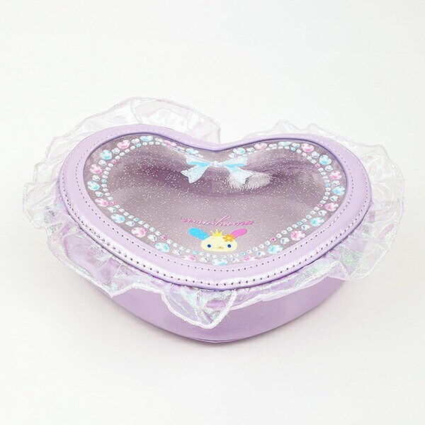 サンリオ ウサハナ バレエコア ハート型クリアポーチ Sanrio