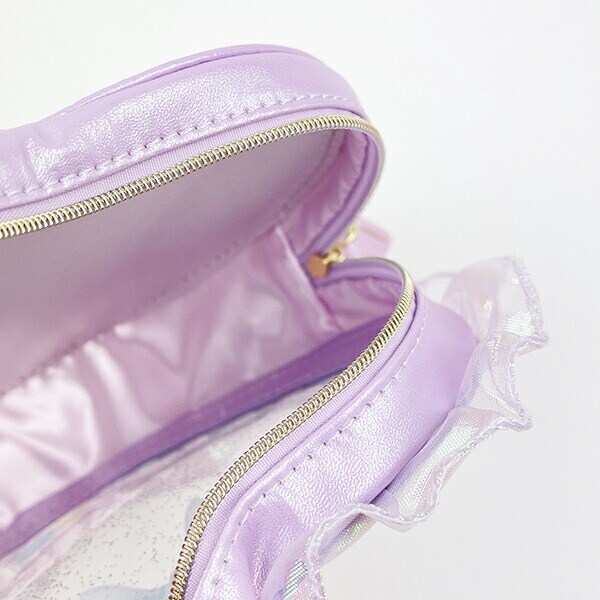 サンリオ ウサハナ バレエコア ハート型クリアポーチ Sanrio