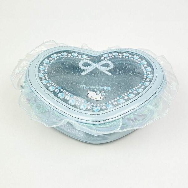 サンリオ チャーミーキティ バレエコア ハート型クリアポーチ Sanrio