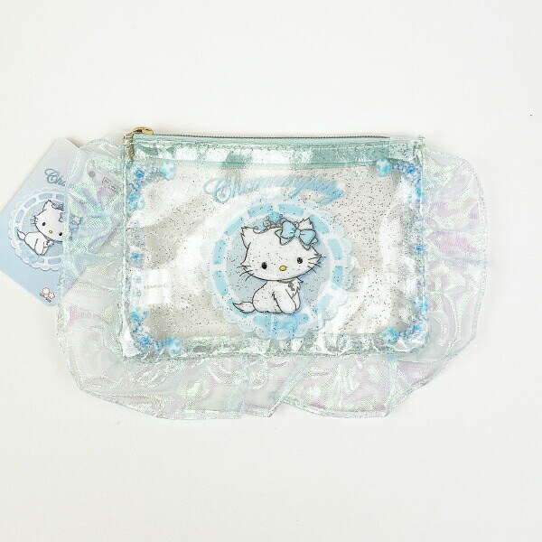 サンリオ チャーミーキティ バレエコア フリル付クリアポーチ Sanrio