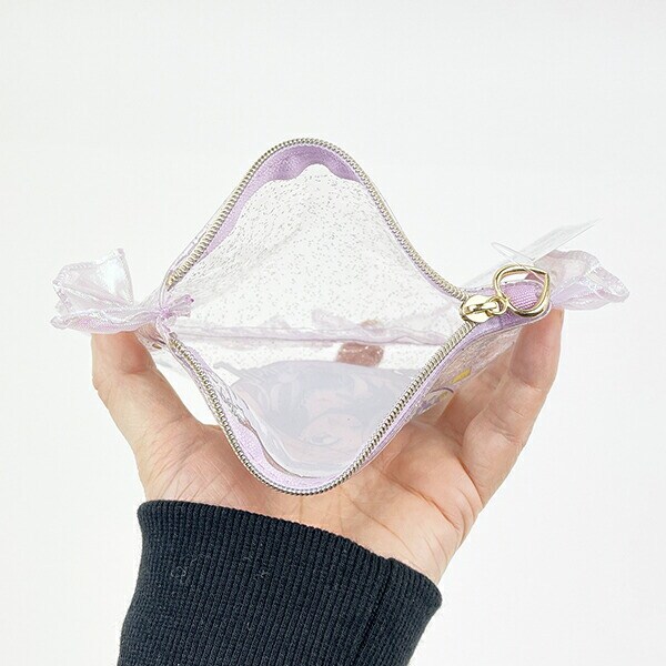 ディズニープリンセス ラプンツェル バレエコア フリル付クリアポーチ Disney